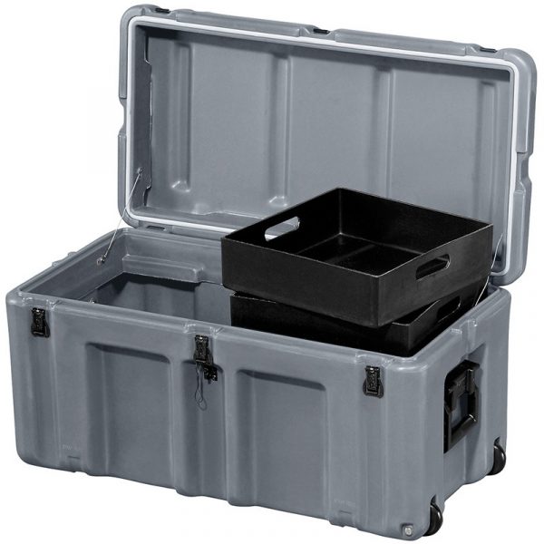 📦 Malle De Sport Militaire Plano - Gris Fumé - 76x36x32cm - Fabrication US