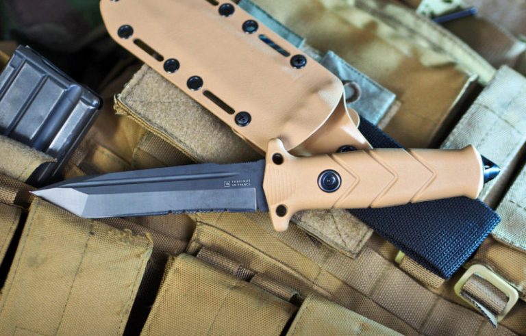 Couteau De Poche UNBOXER® VENGEUR EDITION Tan - Collection Militaire, Neuf